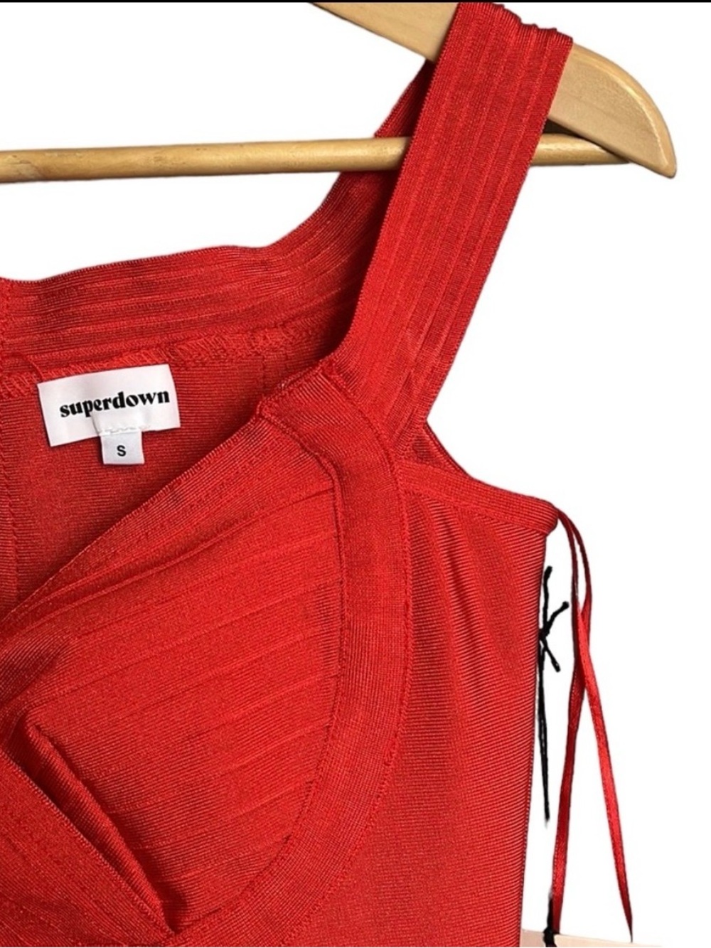superdown Red Mini Bodycon Dress - Picture 5 of 8
